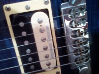 Closeup of the PRS wrap-around bridge